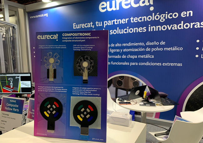 Foto Eurecat muestra en Madrid la fabricación con Compositrónica, una tecnología para el desarrollo de estructuras ligeras funcionales con composites. ADVANCED MANUFACTURING MADRID