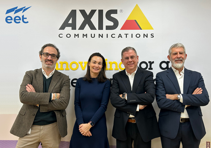 Foto EET se convierte en distribuidor oficial de Axis en España.