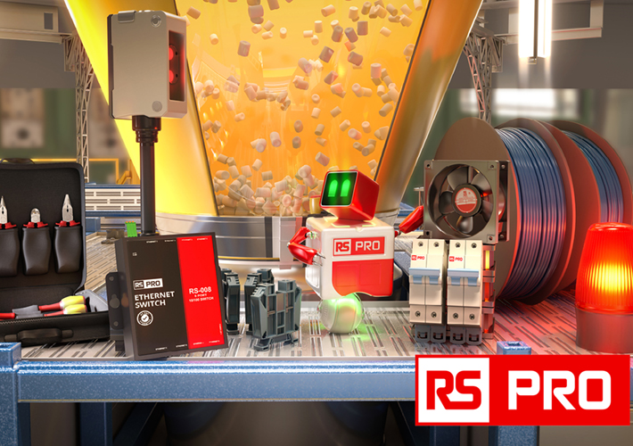 Foto RS PRO amplía su oferta con 1.250 nuevos productos para el control y la comunicación industrial.