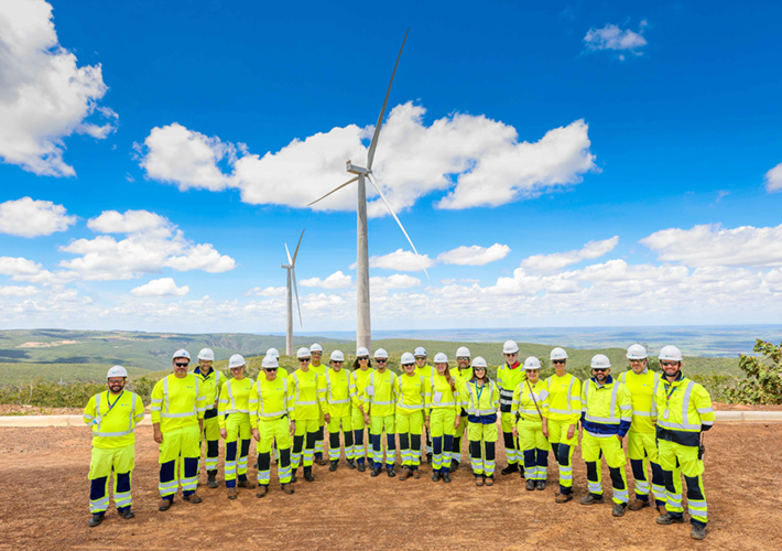 Foto Statkraft inaugura en Brasil su mayor complejo eólico fuera de Europa.