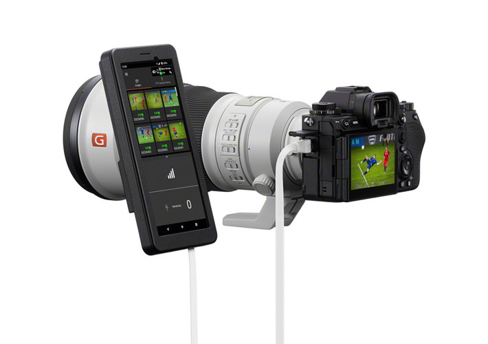 Foto Sony lanza un transmisor de datos portátil para flujos de trabajo de datos estables y sencillos en rodajes en exteriores.