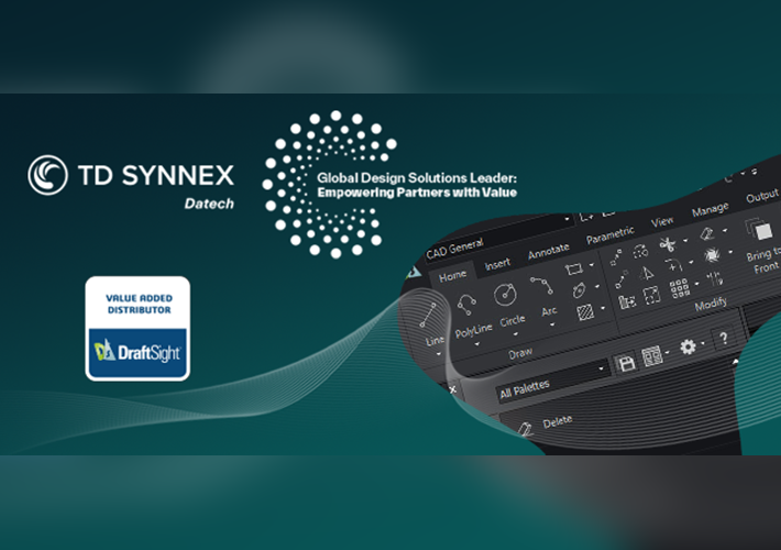 Foto TD SYNNEX Datech distribuirá DraftSight, el software de diseño CAD y dibujo de Dassault Systèmes.