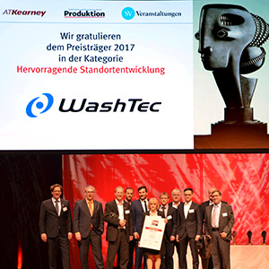 Foto Grupo WashTec: cifras récord en 2017