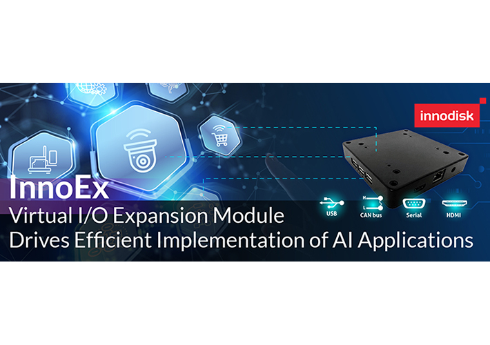 foto noticia El módulo de expansión de E/S virtuales InnoEx de Innodisk contribuye a la eficiente implementación de aplicaciones IA