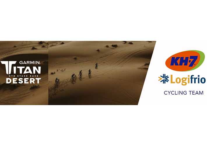 Foto LOGIFRIO entra por la puerta grande en el ciclismo de aventura con el co-patrocinio del equipo KH7 – LOGIFRIO de la Garmin Titan Desert.