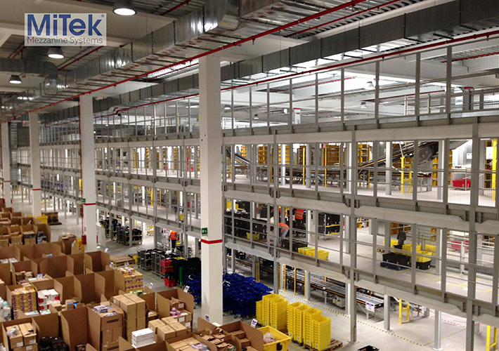 foto noticia MiTek revealed as UK's top mezzanine floor supplier.