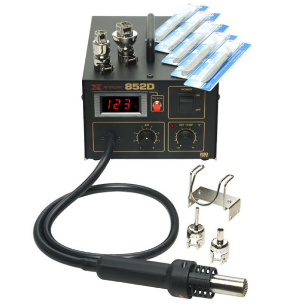 Foto Soldadora-desoldadora Xytronic por aire caliente para componentes electrónicos SMD Bielec