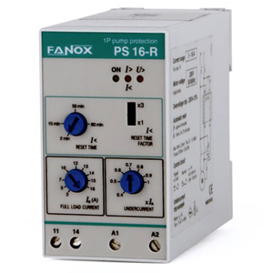 Foto Relés Fanox Electronic para protección de bombas 