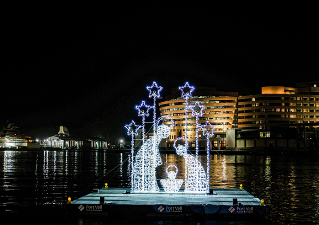 Foto El aluminio sostiene más del 90% del alumbrado navideño en España.