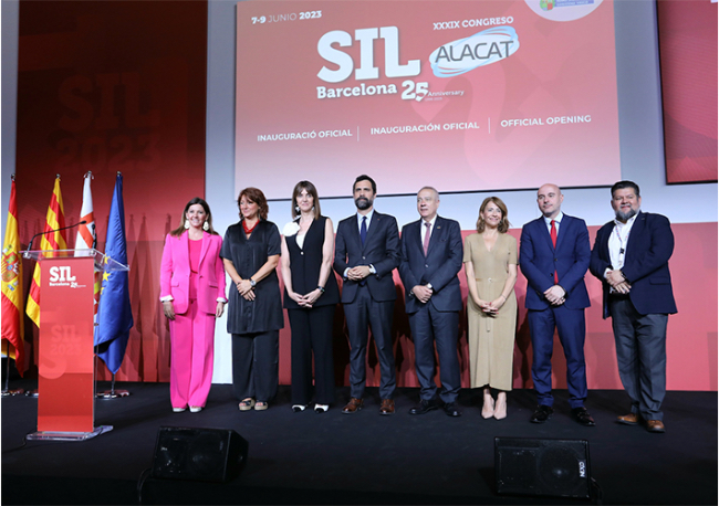 Foto Raquel Sánchez inaugura el 25º aniversario del SIL en una jornada de gran actividad. ORGANIZADO POR EL CONSORCI DE LA ZONA FRANCA DE BARCELONA (CZFB), SE CELEBRA HASTA EL PRÓXIMO 9 DE JUNIO.