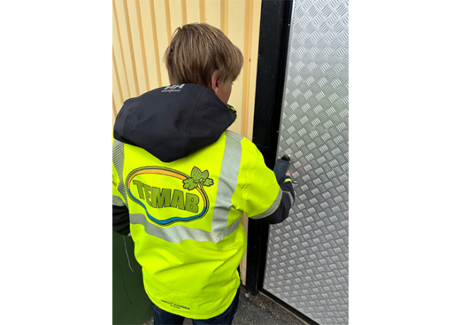 Foto Tierps Energi och Miljö AB chose iLOQ's mobile-phone-based S50 system to increase critical infrastructure security and improve access management.
