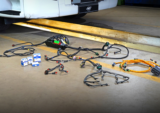 Foto Product Promotion: Chicotes de cabos + kits de reparo fabricados pela DT Spare Parts.
