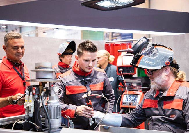 Foto Fronius libera el potencial de soldadura de sus clientes en Schweissen & Schneiden.