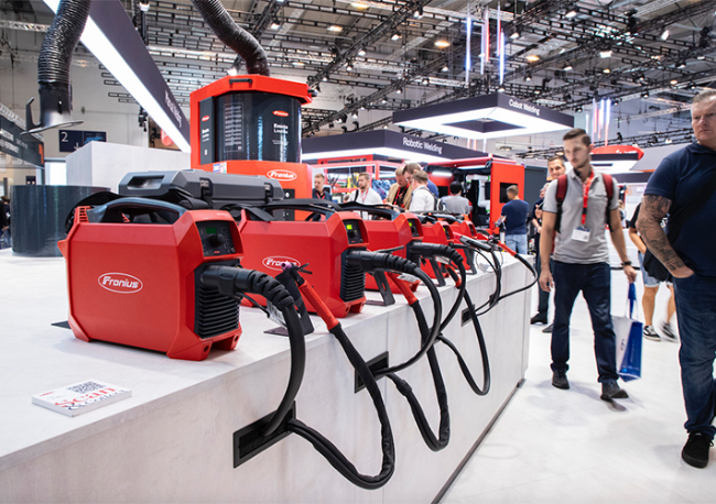 Foto Fronius libera el potencial de soldadura de sus clientes en Schweissen & Schneiden.