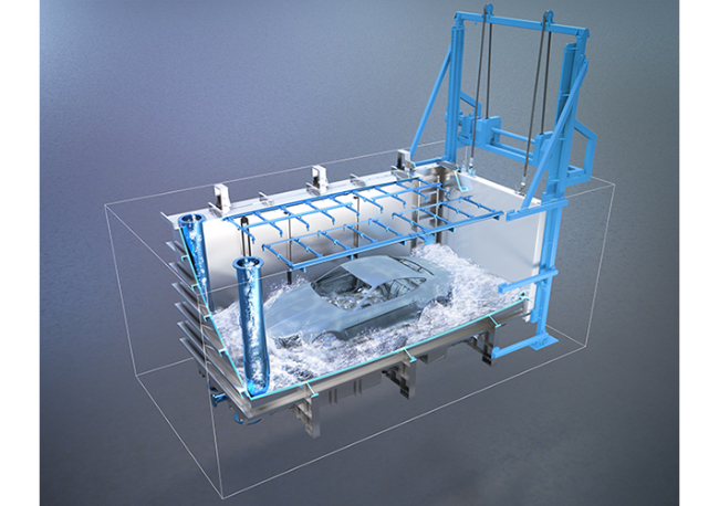 Foto Pretratamiento rediseñado: EcoProWet PT de Dürr