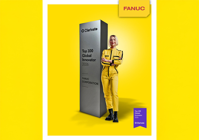 Foto FANUC entre los Top 100 Innovators de Clarivate