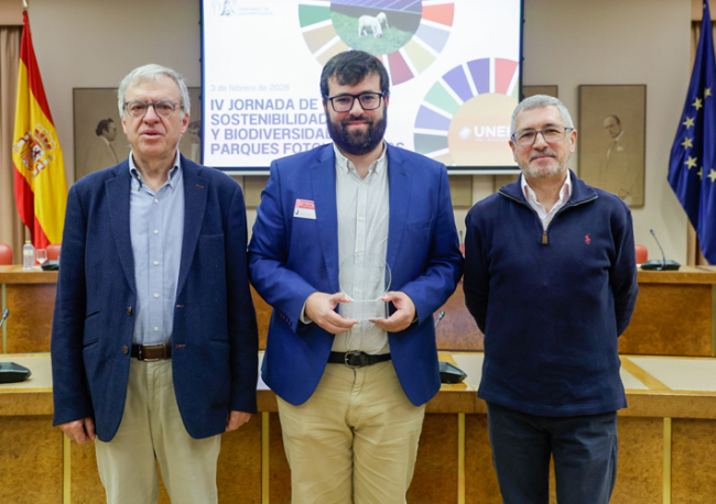 Foto Iberdrola obtiene el sello de excelencia para la sostenibilidad de UNEF en su planta fotovoltaica de Barcience en Bargas (Toledo).