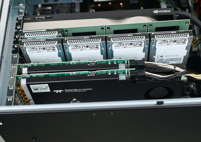 Foto Teledyne SP Devices presenta streaming de disco de alta velocidad con ADQ35 y libads para captura extrema de datos.