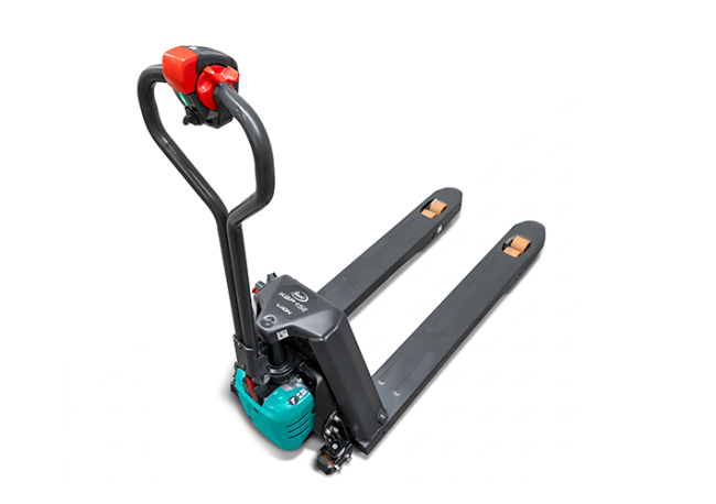 Foto Baoli presenta la nueva KBP 15E: transpaleta eléctrica compacta para operaciones en espacios reducidos.
