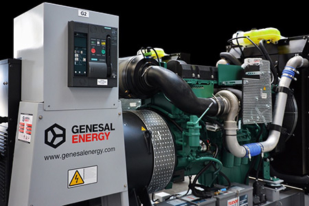 Foto Genesal Energy suministra energía de emergencia a la piscifactoría de Steinkjer (Noruega) con cuatro generadores sincronizados en paralelo

