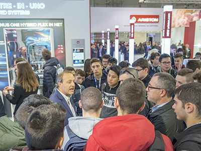 Foto Ariston Thermo expone sus novedades en la 41ª edición de “Mostra Convegno Expocomfort”