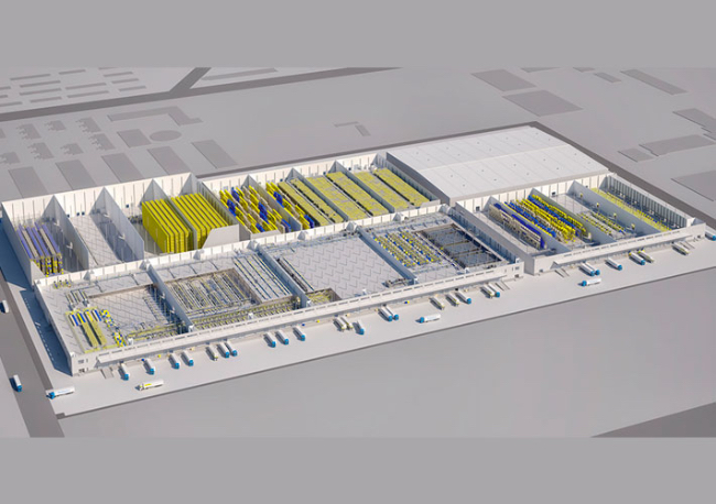 Foto SSI SCHAEFER construye el nuevo centro de distribución de Suning en el este de China