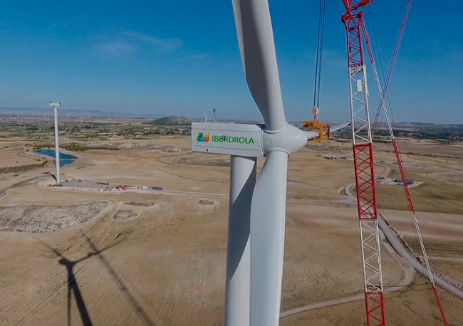 Foto Iberdrola pone en marcha el parque eólico El Pradillo 
