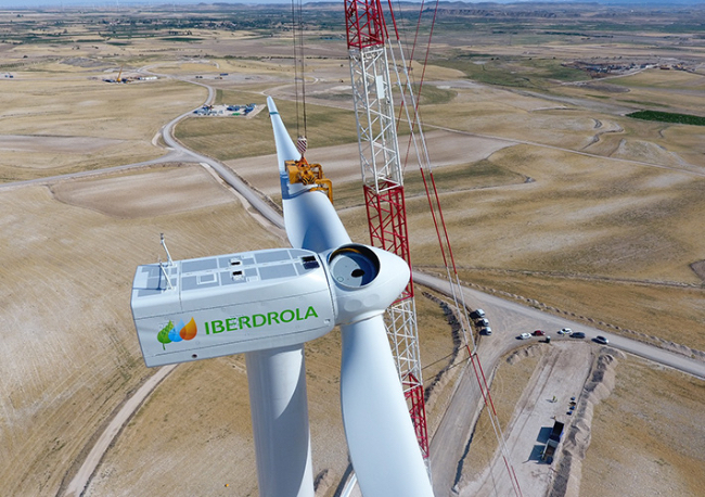 Foto Iberdrola pone en marcha el parque eólico El Pradillo 
