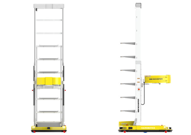 Foto SSI SCHAEFER lanza el SSI RackBot, un robot ideal para acelerar procesos intralogísticos en combinación con estanterías inteligentes