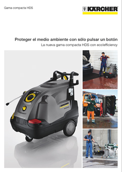 Limpiadoras Karcher. Gama compacta. Hidrolimpiadoras HDS con eco!efficiency