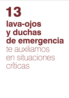 Lava ojos y Duchas de emergencia