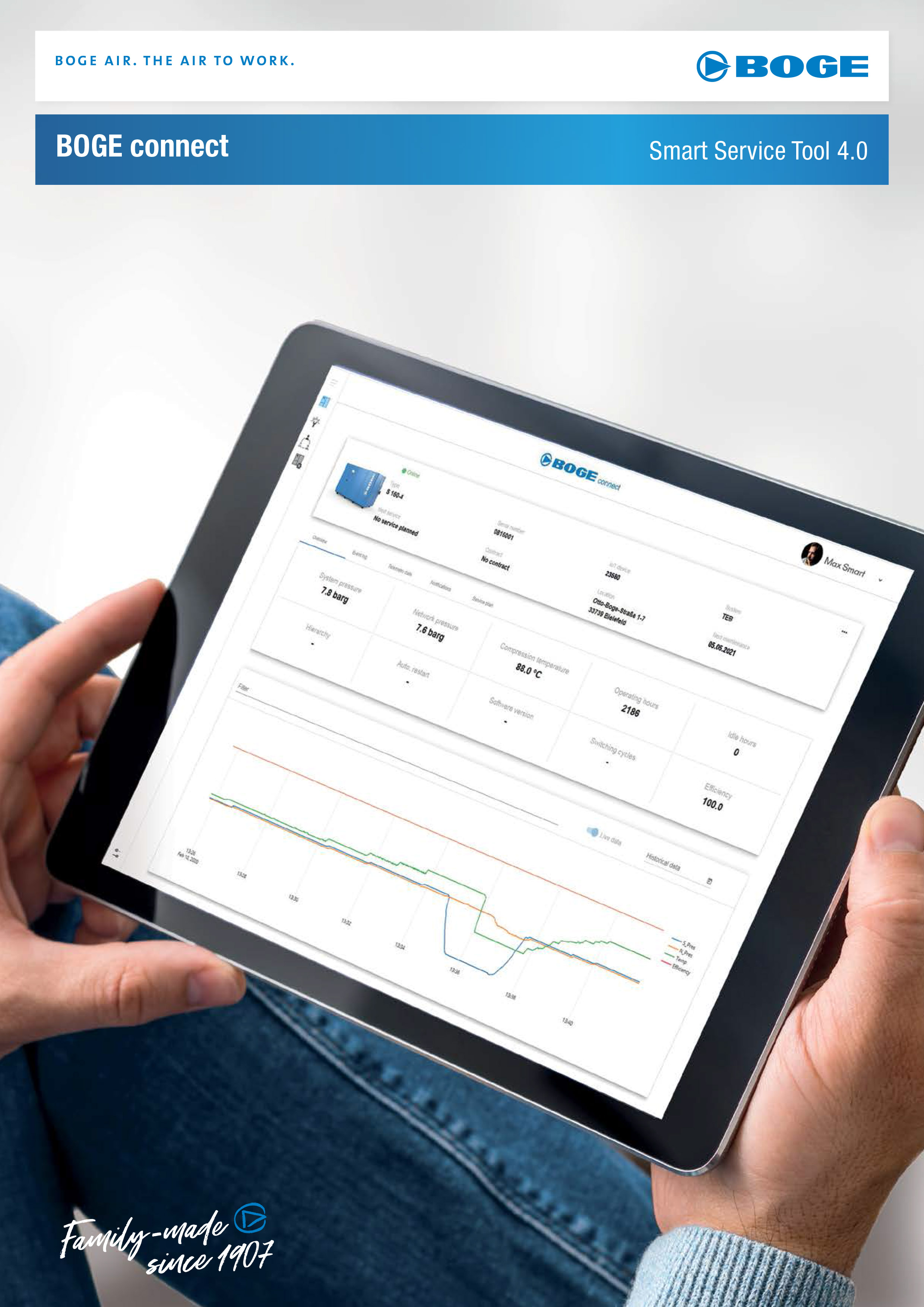 BOGE connect,
Smart Service Tool 4.0