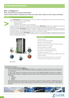 Inversor híbrido HIS Compact