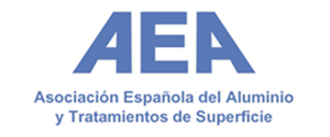 logo AEA - Asociación Española del Aluminio y Tratamientos de Superficie 