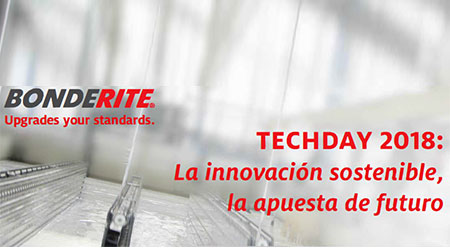 foto noticia BONDERITE TECHDAY 2018: La innovación sostenible, la apuesta de futuro. 
BONDERITE presenta las últimas novedades en tratamientos de superficies y recubrimientos técnicos en sus jornadas TECHDAY