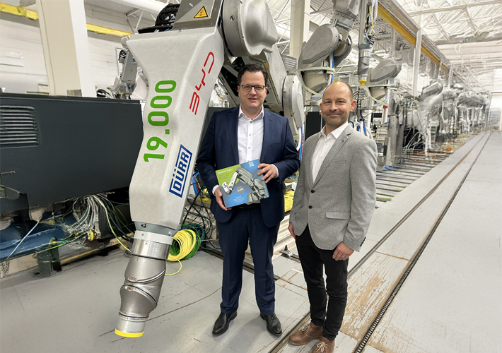 foto El robot número 19.000 de Dürr es para la primera planta europea de BYD.