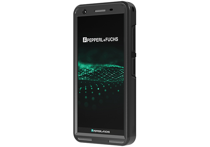 Foto Smart-Ex® 03: el teléfono inteligente 5G digitaliza la comunicación en los parques multienergéticos españoles.