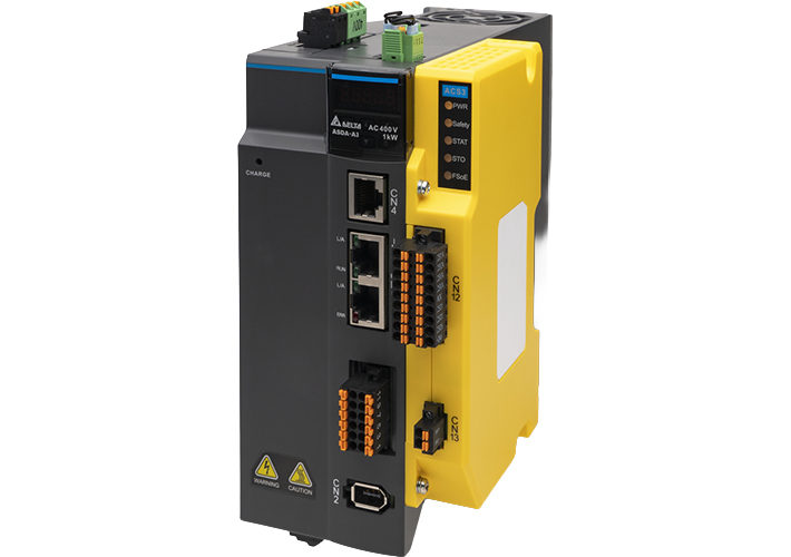 foto Delta amplía la serie ASDA-A3 con el nuevo servoaccionamiento EP para aplicaciones de control de movimiento con seguridad funcional.