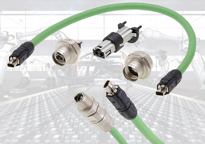 foto Soluciones de conectividad para sistemas de automatización industrial.