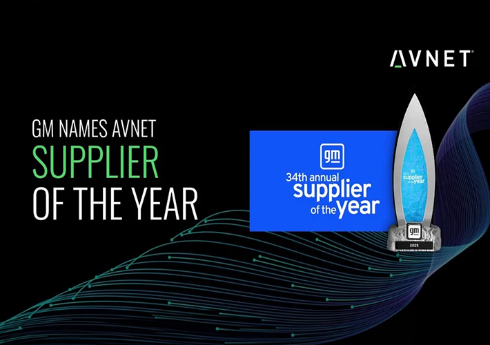foto AVNET, proveedor del año 2025 de General Motors.