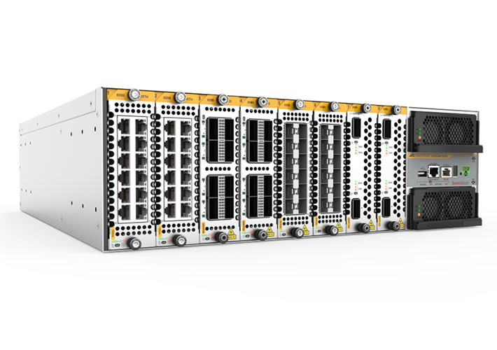 foto Switch modular 3U de próxima generación para centros de datos y redes enterprise.