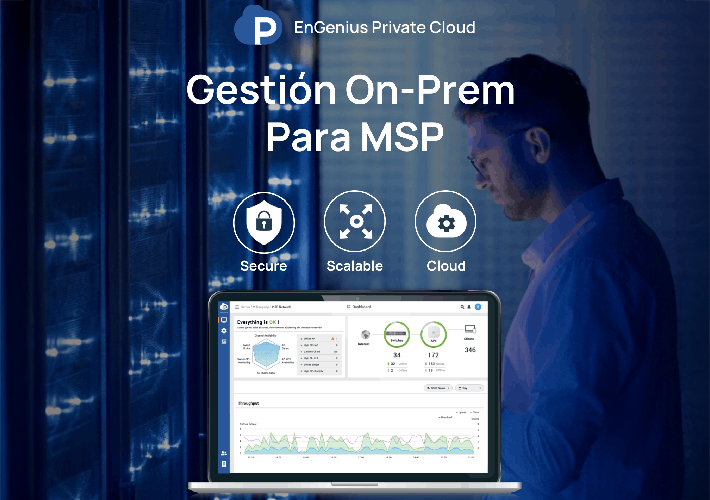 foto noticia EnGenius Private Cloud, la nueva plataforma que capacita a los MSP e integradores de sistemas con una gestión de red On-Premise segura y escalable.