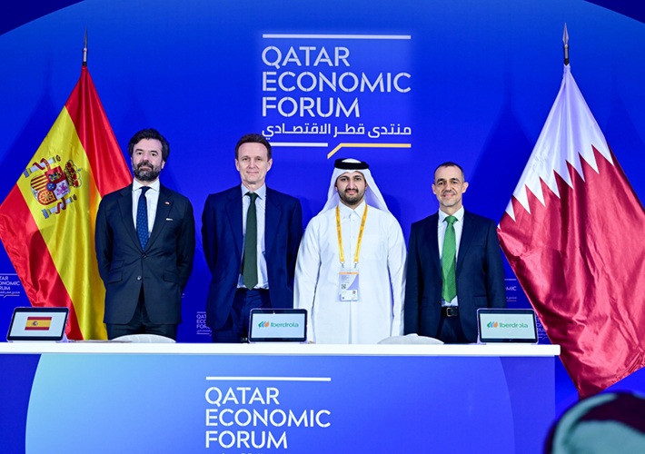 foto noticia East-West Digital: una nueva empresa de Iberdrola lanzada en el ‘Qatar Economic Forum 2025.