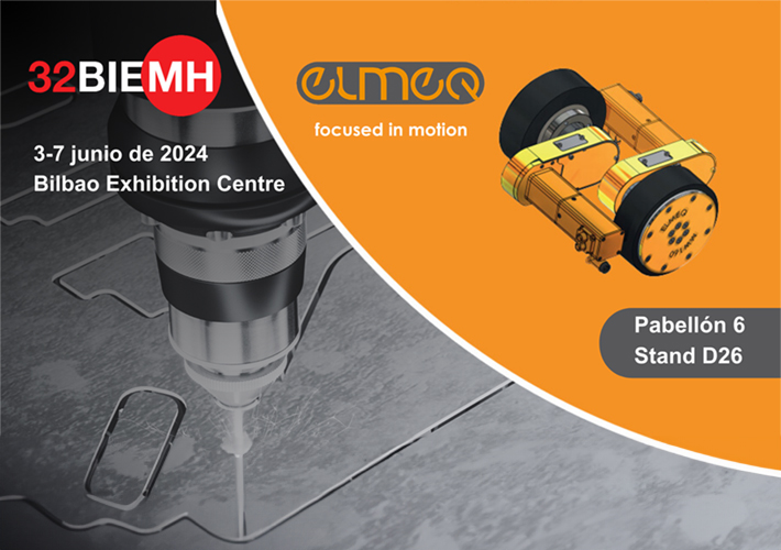 foto noticia Elmeq desembarca en la BIEMH con sistemas de movimiento compactos, versátiles y eficientes para la automatización industrial.