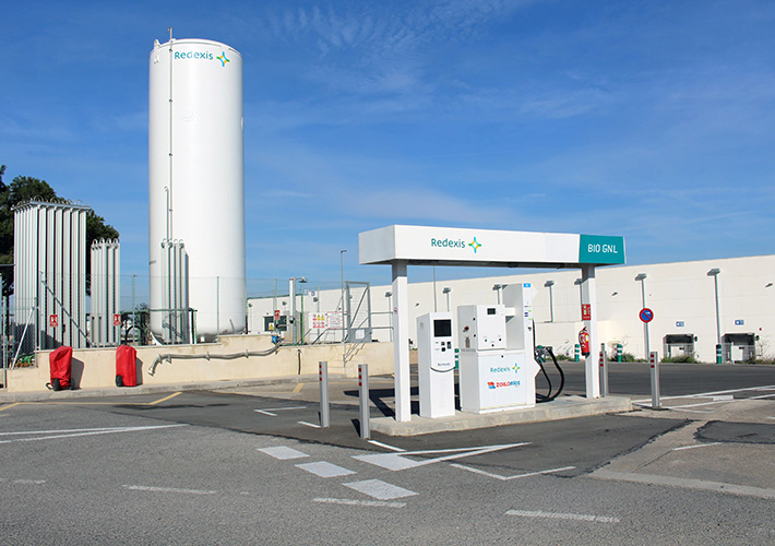 foto Redexis, Zoilo Ríos y Axpo ponen en marcha la primera estación de repostaje de bioGNL y Biometano en España.