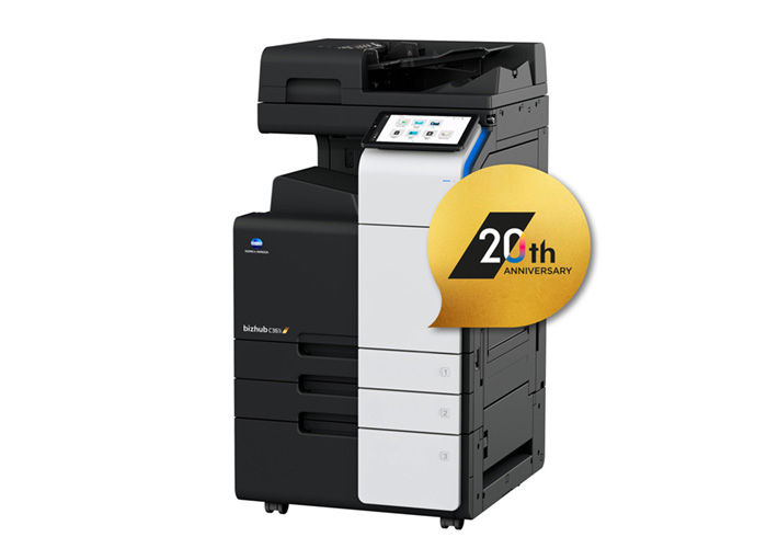 foto Konica Minolta celebra los 20 años de bizhub con una oferta exclusiva de edición limitada.
