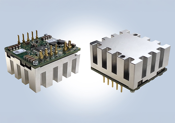 foto Convertidores buck CC-CC de hasta 1.000 W para aplicaciones industriales con corrientes elevadas.