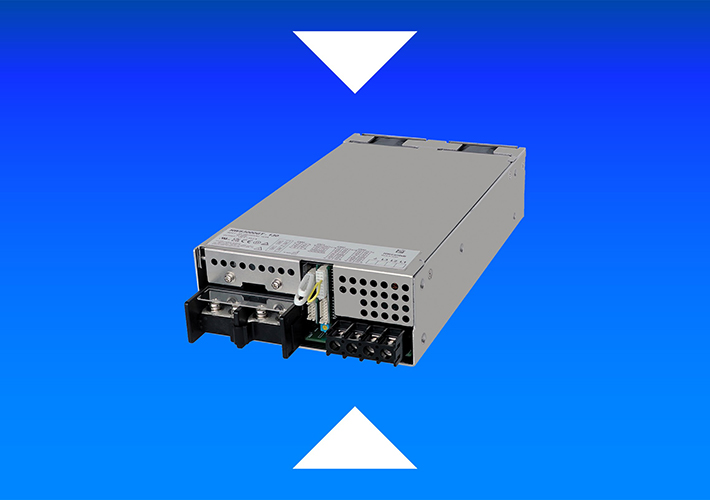 foto Fuentes de alimentación de 3.000 W con entrada trifásica para aplicaciones industriales.
