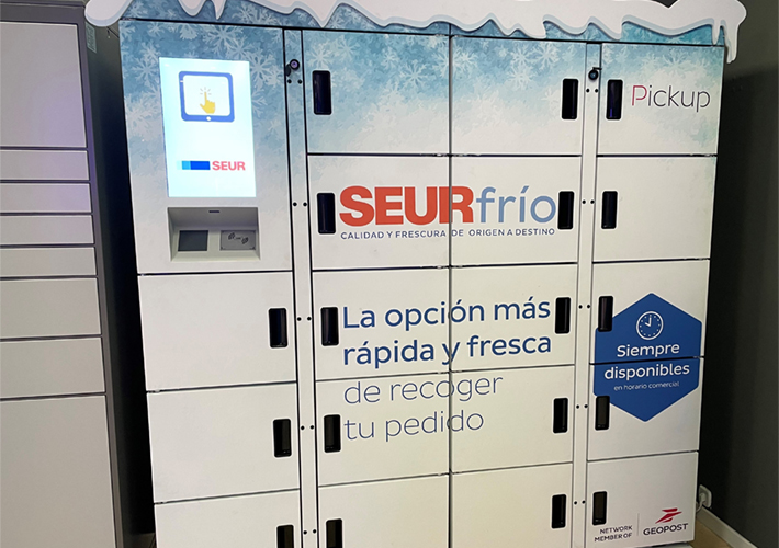 foto SEUR estrena un locker en Madrid para la recogida de productos a temperatura controlada.