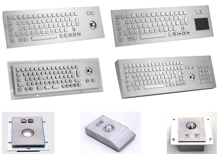 foto noticia Teclados y trackball industriales en múltiples versiones.